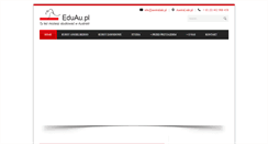 Desktop Screenshot of eduau.pl