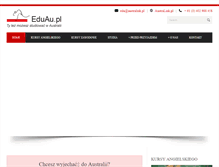 Tablet Screenshot of eduau.pl